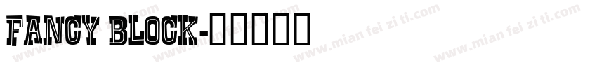 Fancy Block字体转换